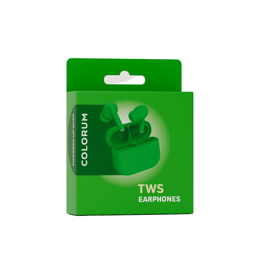 Bluetooth Slusalki COLORUM Green