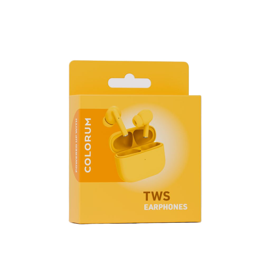 Bluetooth Slusalki COLORUM Yellow