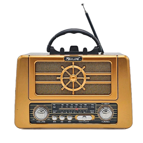 Zvucnik Retro Radio Player 8080S Wood