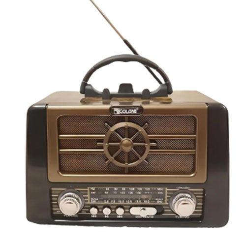 Zvucnik Retro Radio Player 8080S Dark Wood