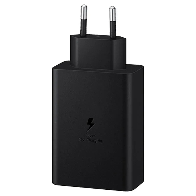 Polnac Samsung 65W (USB-C x2 , USB-A) Super Fast Charger