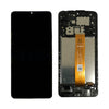 Ekran Samsung A12 A125F (with frame) Black Repariran