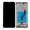 Ekran Samsung A20 A205F / M10 A107 (with frame) Black ORG
