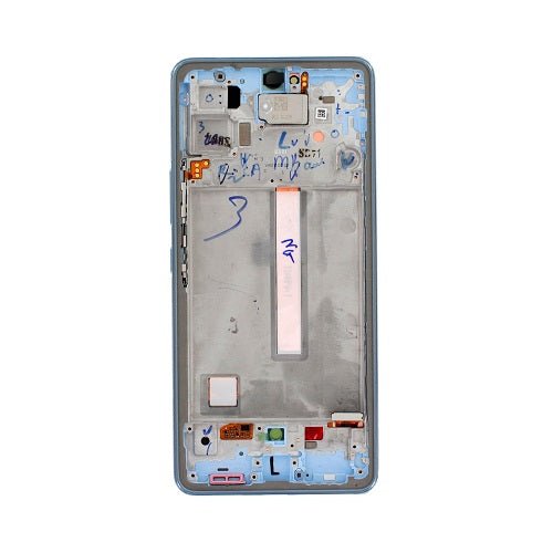 Ekran Samsung A53 A536 (with frame) Blue ORG