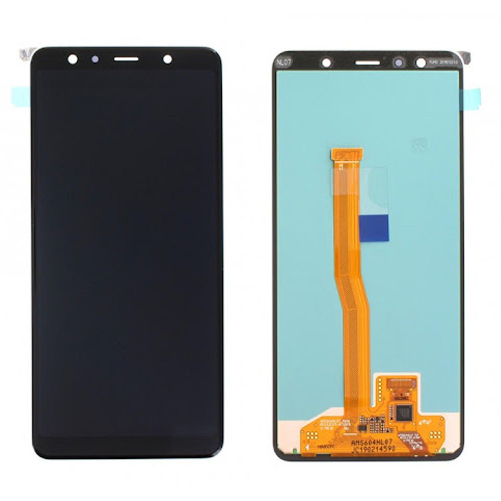 Ekran Samsung A7 2018 / A750 Black OLED