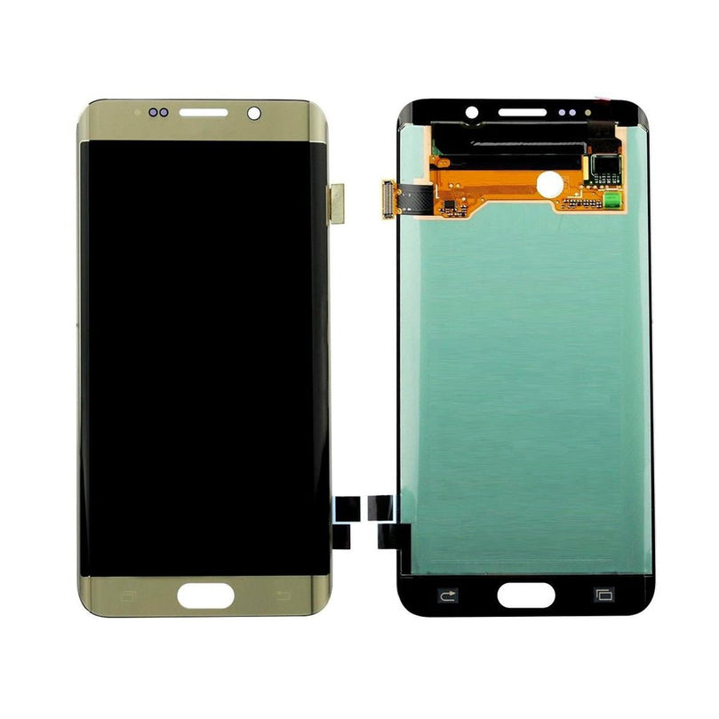 Ekran Samsung S6 Edge (with frame) Gold ORG